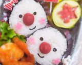 簡単♪『小梅でおにぎりちゃん』弁当♡作り方3写真