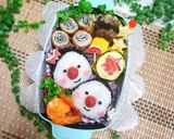 簡単♪『小梅でおにぎりちゃん』弁当♡作り方4写真
