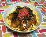 超簡単☆照焼きのたれが旨い照焼きチキン丼作り方11写真