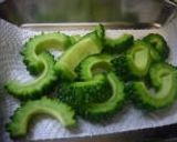 ゴーヤのみそ漬け☆かつお節まぶし作り方1写真