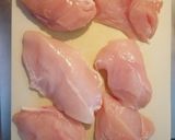 ★筋肉飯★鶏胸肉のユッケ風★作り方1写真