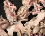 簡単！豚肉と舞茸の味噌炒め♡シソ添え♡作り方5写真
