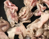 簡単！豚肉と舞茸の味噌炒め♡シソ添え♡作り方5写真