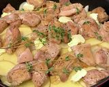 チキンとポテトのハーブ蒸し焼き作り方3写真
