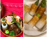 アスパラ竹輪 リメイク(春巻き)作り方1写真