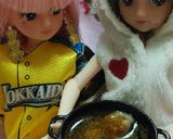 リカcサイズ♡野球シリーズꕤスープカレー作り方4写真
