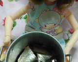 リカちゃんサイズ♡青梅の鰯煮ꕤ*.ﾟ作り方3写真