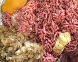 スコップハンバーグ☆目玉焼き乗せ♪作り方1写真
