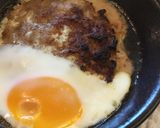 スコップハンバーグ☆目玉焼き乗せ♪作り方3写真