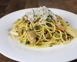 茗荷と大葉とシラスのスパゲッティ作り方12写真
