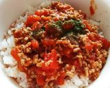 ひき肉トマトコンソメで簡単ごはん作り方3写真