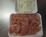 しっとり柔らか♡鶏むね肉の梅ポン照り焼き作り方1写真