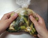 かち割りきゅうりと竹輪のニンニク醤油漬け作り方3写真