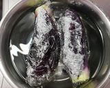 レンジde蒸しなす！梅ポン漬け作り方3写真