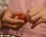 ミニトマトのミルクレープ作り方1写真