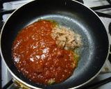 ゴーヤのオムレツ☆ツナトマトソース作り方4写真