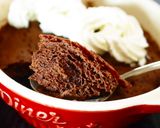 レンジ☆おからパウダーで抹茶ケーキ風作り方15写真