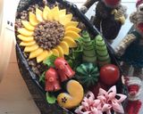 【簡単】 キャラ弁 ひまわり そぼろ作り方14写真