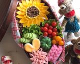 【簡単】 キャラ弁 ひまわり そぼろ作り方16写真
