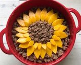【簡単】 キャラ弁 ひまわり そぼろ作り方10写真