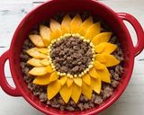 【簡単】 キャラ弁 ひまわり そぼろ作り方11写真