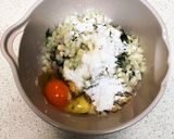 大葉とチーズのつくね作り方3写真
