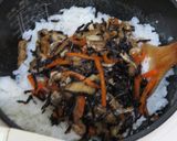 昭和中期東京の家庭のひじきの混ぜご飯風?作り方8写真