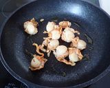 ホタテの卵丼作り方2写真