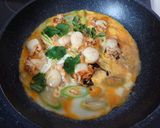 ホタテの卵丼作り方7写真