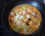 ホタテの卵丼作り方6写真