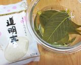 レンジで簡単♪2色の紫陽花餅作り方1写真