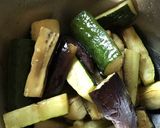 なすとズッキーニのグリル作り方4写真