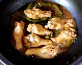 とり手羽元とししとうの 生姜照り煮♪作り方3写真