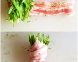 水菜の肉巻きサッパリ甘辛炒め作り方3写真