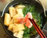 水菜と豚しゃぶのはりはり鍋作り方4写真