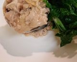 サバ缶とセロリ葉和え作り方3写真