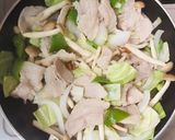 きざみねぎ塩＆にんにくの豚バラ肉野菜炒め作り方4写真