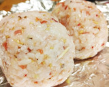 夏バテ対策！梅と茗荷のおにぎり♡作り方3写真