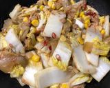 搾菜とツナコーンの中華炒め作り方5写真