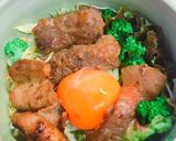 焼肉が残ったら、私の焼肉丼作り方4写真
