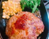 手作り玉ねぎソースで！ズボラなハンバーグ作り方7写真