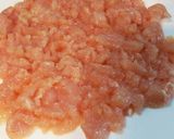 塩麹で！柔らかチキン大豆ナゲット作り方1写真