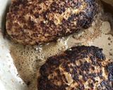 食パンでしっとり柔らかハンバーグ♪作り方7写真