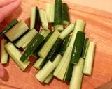 【3分で完成】たたきキュウリの塩昆布和え作り方2写真