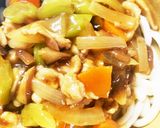 野菜たっぷり和風カレーうどん作り方13写真