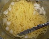 お手軽☆すりおろしトマトで冷製パスタ作り方5写真