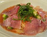 お手軽☆すりおろしトマトで冷製パスタ作り方7写真
