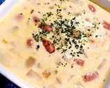 ゴロゴロ野菜のソイミルクスープ作り方6写真