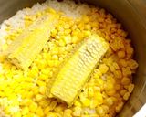 シンプル とうもろこしご飯作り方5写真