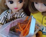 リカちゃんサイズ♡松前漬けꕤ*.ﾟ作り方7写真